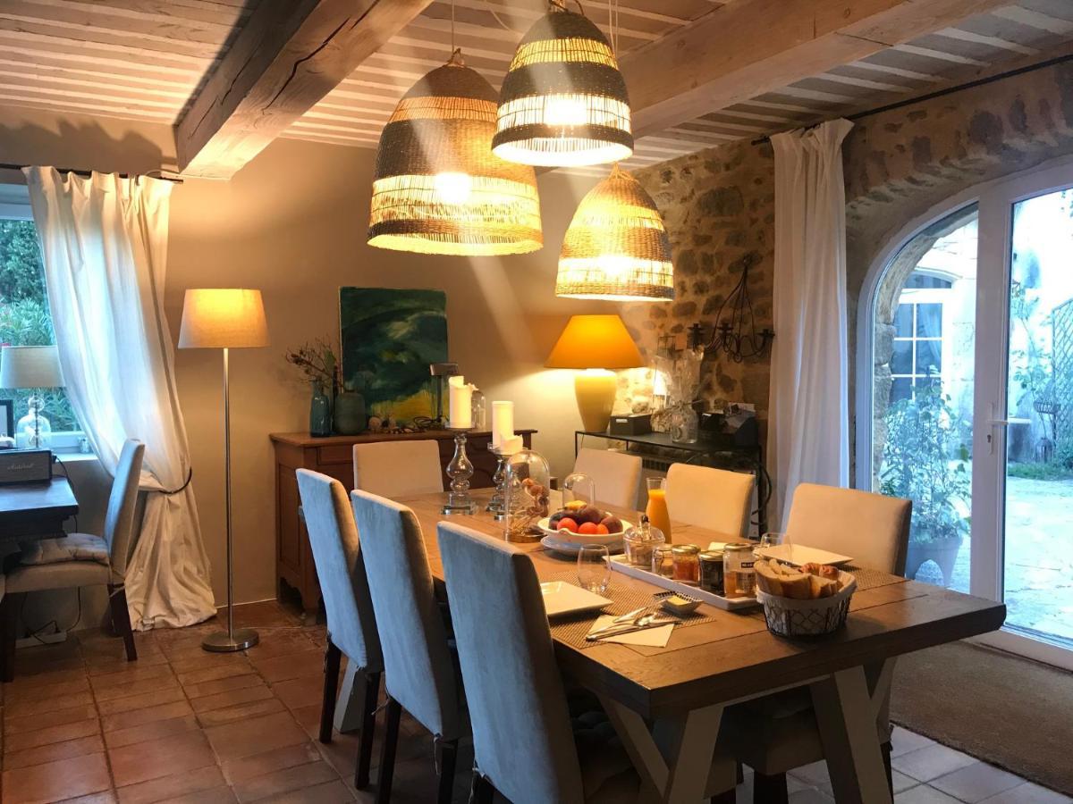 シュズ・ラ・ルッス Les Aiguieres En Provence Bed & Breakfast エクステリア 写真